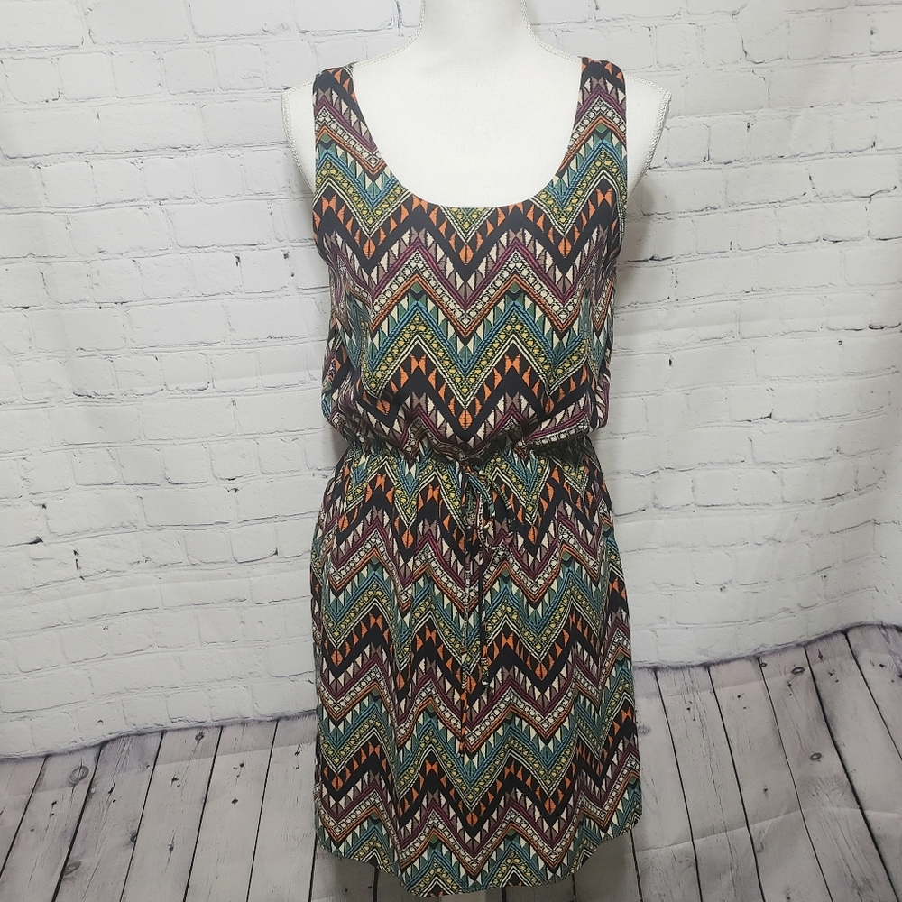 Francesca's Blue Rain NWT Sz Med Hi-Low Dress - Picture 2 of 13